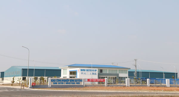 Cho Thuê Xưởng KCN Bình Xuyên 2, Vĩnh Phúc Diện Tích 2000m2