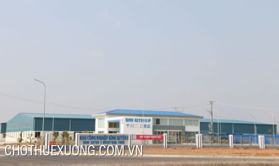 2000sqm factory for rent in Binh Xuyen 2 industrial zone, Vinh Phuc