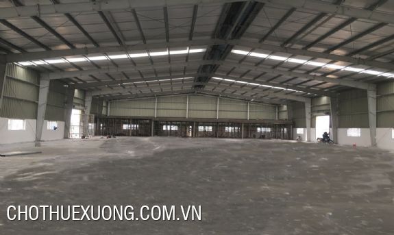 河内市东英县愿溪工业区便宜出租1200 平米厂房