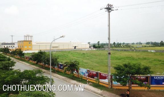 河内市彰美县出售4500 平方米工业用地靠近6号国道
