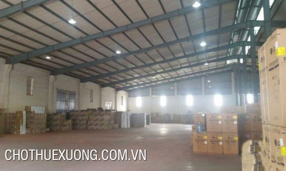 Factory for lease in Phu Minh industrial zone, Tu Liem, Ha Noi