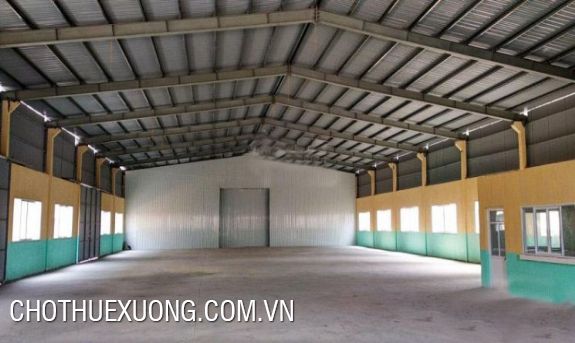 5500m2 factory for lease in Quan Goi industrial zone, Binh Giang, Hai Duong