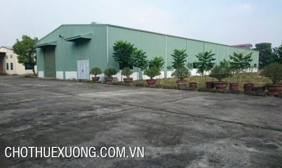Factory of 1800m2 for rent in Quan Goi, Binh Giang, Hai Duong
