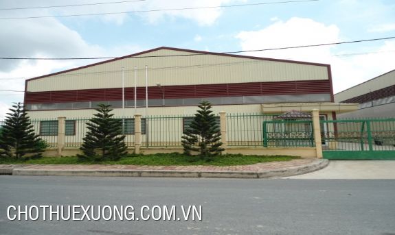For rent new factory (2500sqm to 3000sqm) in Phuc Yen, Vinh Phuc