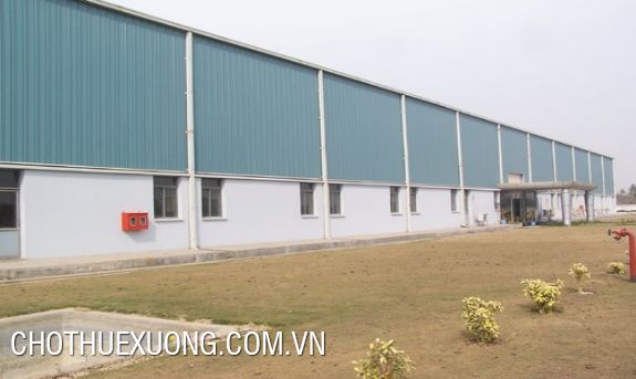For rent 2 factories in Thach Khoi 1 industrial cluster, Hai Duong city
