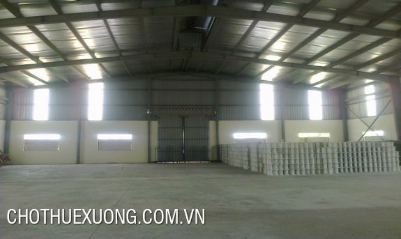 10.000m2 newly-built factory for rent in Khoai Chau, Hung yen