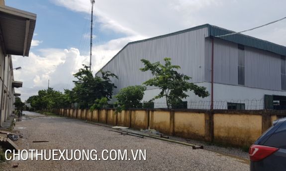Factory of 2000m2 for lease in Hai Duong city in a site of 3500m2