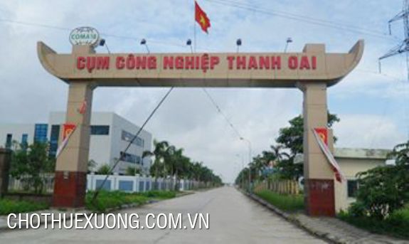 越南河内Thanh Oai 工业区土地转让， 价格：120 万越南盾 /平米