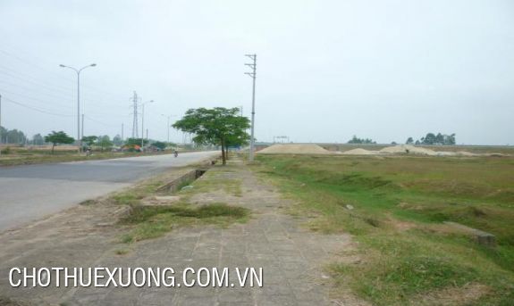 Land and factory for sale near the national highway 5, Hai Duong city