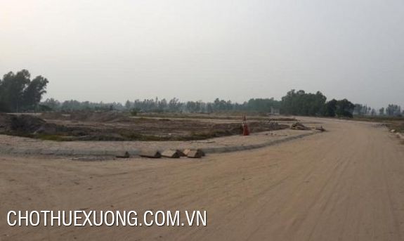 Land for sale in Dai An industrial zone, Hai Duong many areas