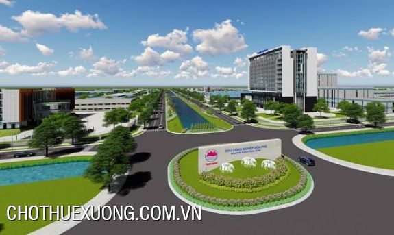 1ha inudstrial land for sale in Hoa Phu industrial zone, Bac Giang