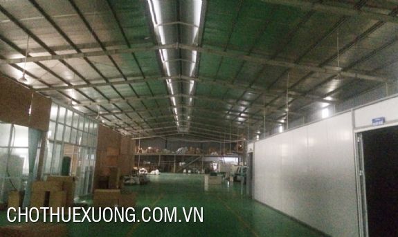 2500m2 factory for rent in Nguyen Khe industrial zone, Dong Anh, Hanoi
