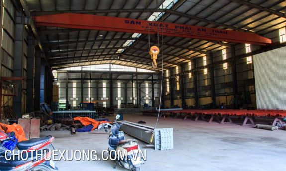Factory for rent in Son Tay, Ha Noi 1800m2 in a site of 3300m2