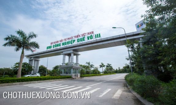 Land for sale in Que Vo 3 industrial park, Bac Ninh 1.5ha