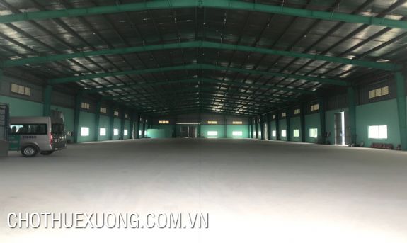 北宁省桂武3 工业区厂房出租  3550m2 、 3100m2
