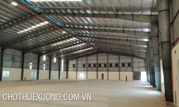 北宁省大同环山工业区有 8000 m2 厂房出租