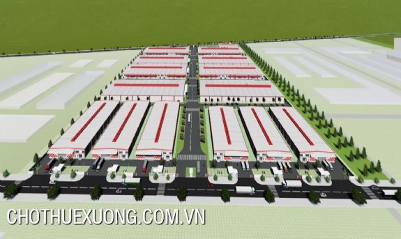 Ready-Built-Factory for lease in Yen Binh industrial park, Thai Nguyen many areas