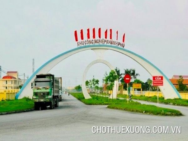 Land for sale in Khanh Phu industrial park Ninh Binh of 110,000 sqm