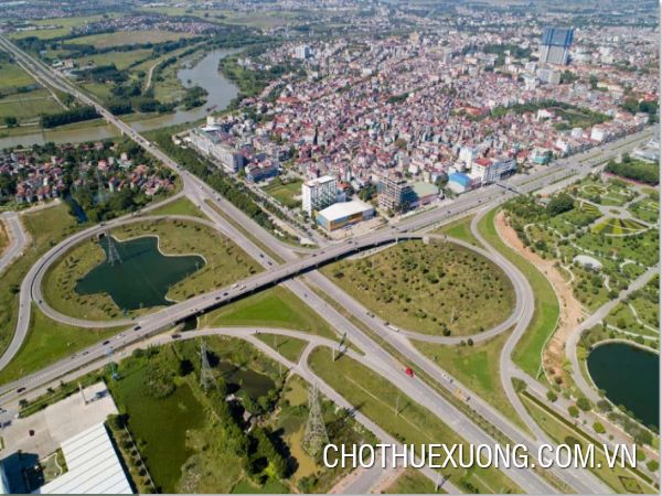 Land for sale in Tan Hung industrial park Bac Giang ranging from 10.000sqm