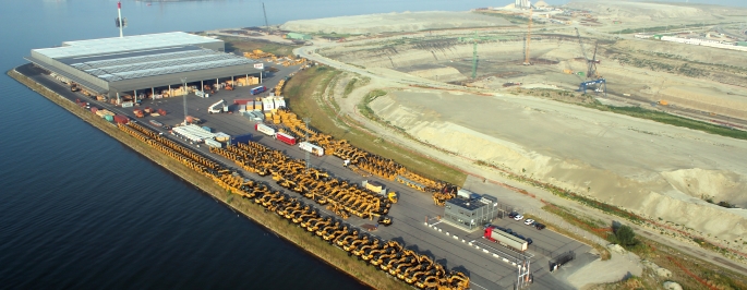 海防省Deep C工业区具有96m朝着路13,000m2工业土地地优价出售