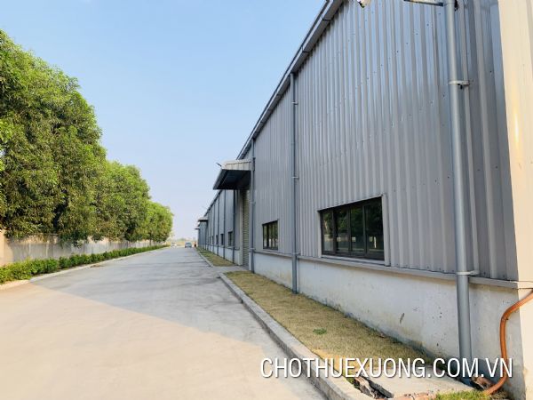 6000sqm factory for lease in Nam Cau Kien Industrial Park Hai Phong