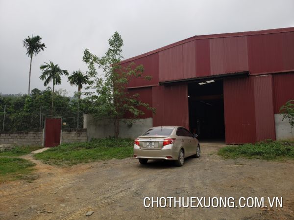 1000sqm factories for rent in Luong Son, Hoa Binh