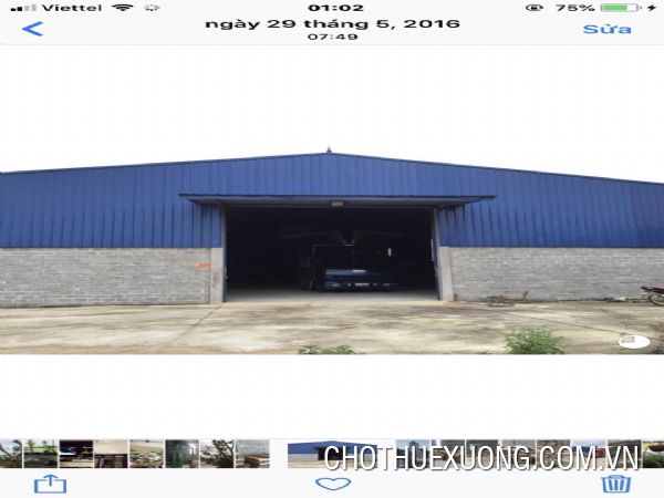 Factory for rent 1700m2 in Phu Thanh industry park, Lac Thuy district, Hoa Binh