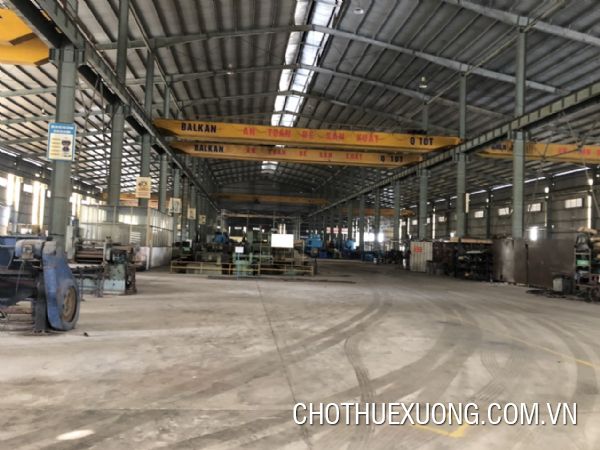 位于兴安省 Yen My 的 11,000 平方米全新美丽工厂出租