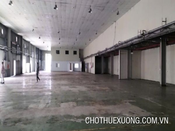 Cho thuê xưởng 3500m2 ở KCN Đại Đồng Hoàn Sơn BN