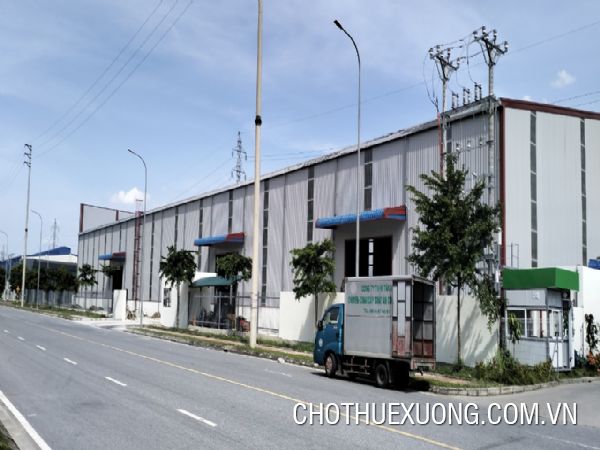 New factory for rent, 3700m2 wide, Dong Van 3 Industrial Park, Ha Nam