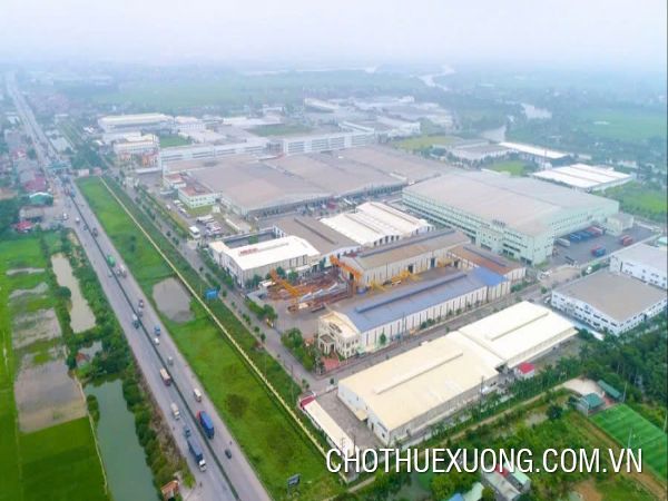 Warehouse for rent 10,000m2 in Quang MInh Industrial Park