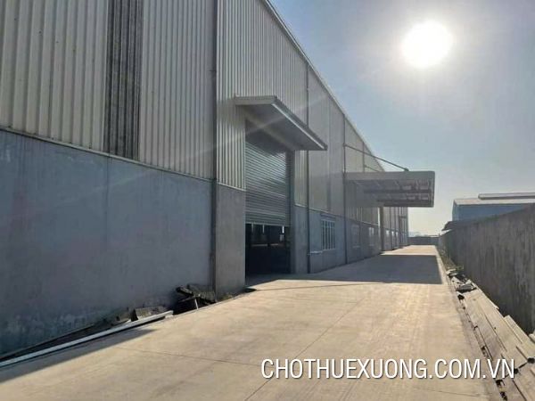 河南省Chau Son工業區3,600平方公尺廠房出租工程。
