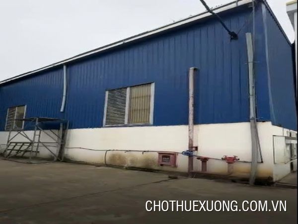 Cho thuê xưởng 4595m2 tại CCN Hoàng Xá, Thanh Thủy, Phú Thọ