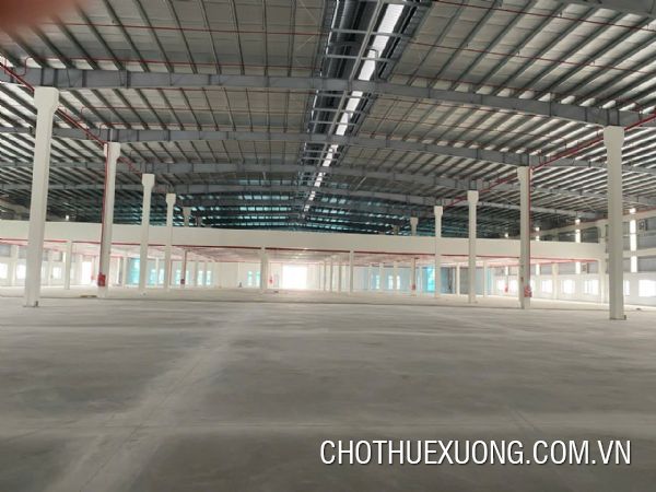 Cho thuê nhà xưởng 1,9ha tại KCN Thái Hà, hà Nam