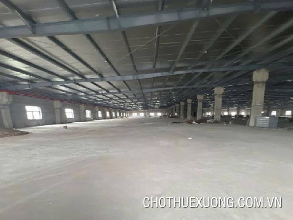 Cho thuê nhà xưởng 1 ha tại KCN Hạp Lĩnh, Bắc Ninh