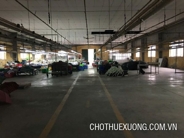 Cho thuê xưởng 3000m2 tại KCN Đồng Văn 1, Hà Nam