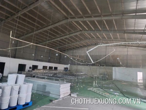 Cho thuê kho xưởng 1100m2 tại CCN Hà Mãn, Thuận Thành, Bắc Ninh