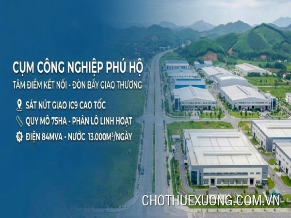 Chuyển nhượng đất tại CCN Phú Hộ- Phú Thọ