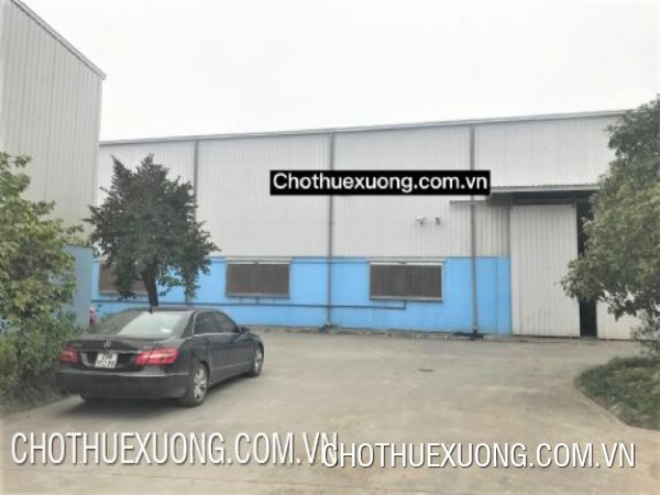 CHO THUÊ NHÀ XƯỞNG 2.500m² – KCN ĐỒNG VĂN 2, HÀ NAM