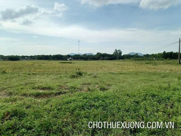 Chuyển nhượng 12.620m² đất công nghiệp tại Bình Lãng- Tứ Kỳ