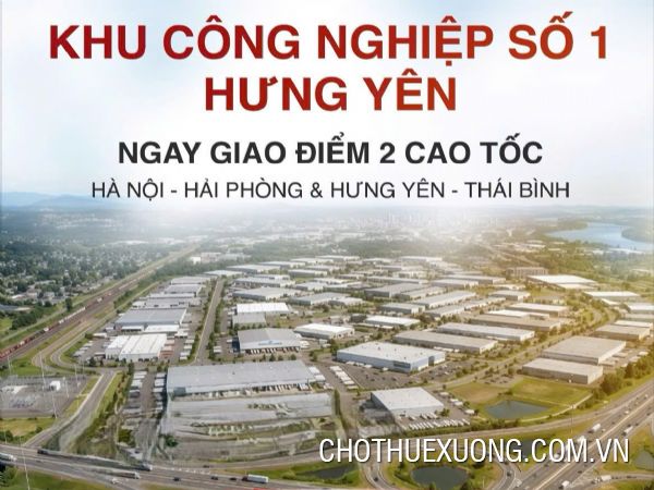 Chuyển nhượng đất từ 3000m2 trong KCN Số 1 Hưng Yên