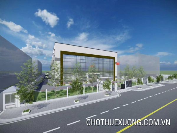 位於北寧省順城3B工業園區的廠房出租，面積5,000平方公尺起