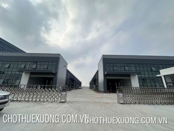 位于北宁省安丰二工业园的厂房出租,面积5000平方米