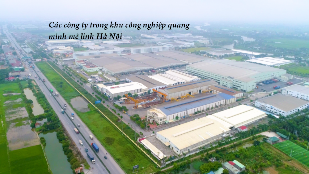 Các công ty trong khu công nghiệp quang minh mê linh Hà Nội