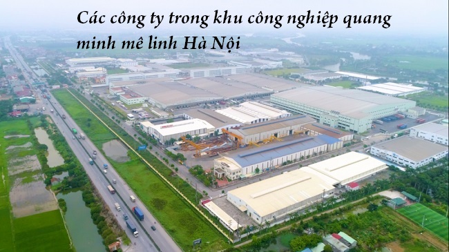 Các công ty trong khu công nghiệp quang minh mê linh Hà Nội