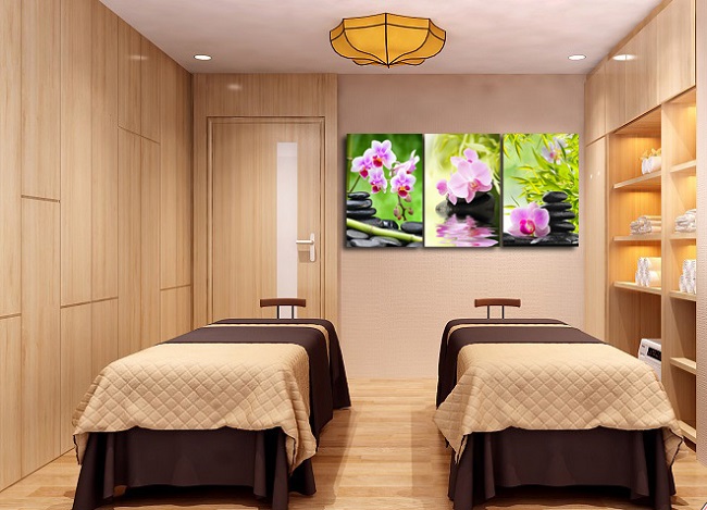 Cách bố trí phòng spa ấn tượng hợp phong thủy