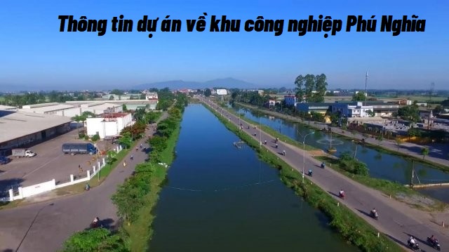 Thông tin dự án về khu công nghiệp Phú Nghĩa